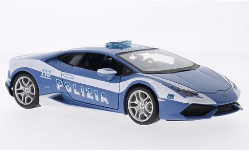Lamborghini Huracan 1/24 Maisto LP 610-4 2014 police (I) modellino in miniatura