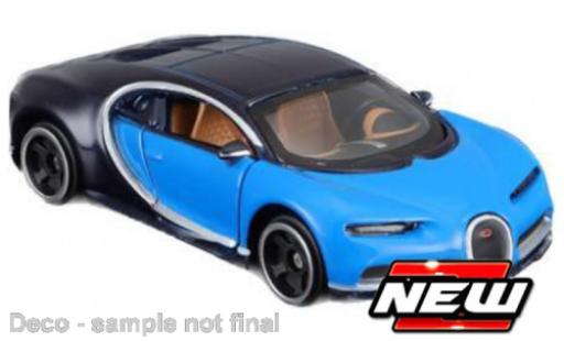 Bugatti Chiron 1/64 Maisto blu/nero modellino in miniatura