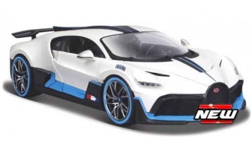Bugatti Divo 1/24 Maisto grigio/blu modellino in miniatura
