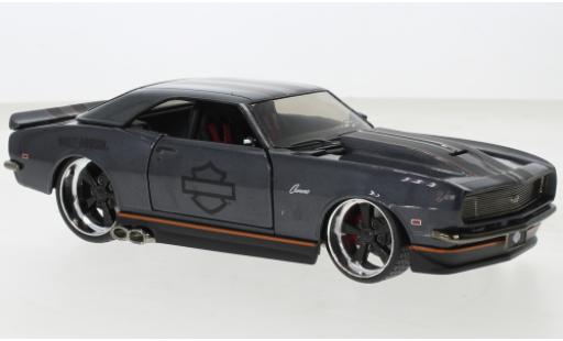 Chevrolet Camaro 1/24 Maisto Z28 metallise grigio Harley-Davidson 1968 modellino in miniatura
