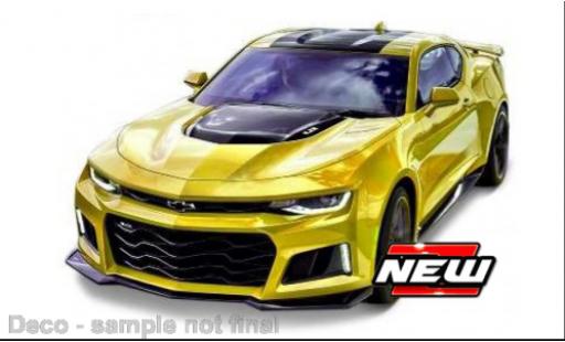 Chevrolet Camaro 1/24 Maisto ZL1 giallo/nero 2017 modellino in miniatura
