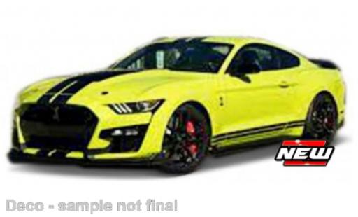 Shelby GT 1/18 Maisto Ford Mustang 500 giallo/nero 2020 modellino in miniatura
