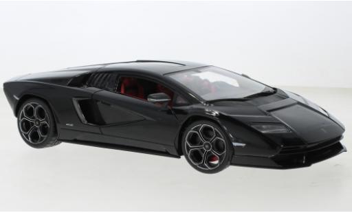 Lamborghini Countach 1/18 Maisto LPI 800-4 nero 2021 modellino in miniatura