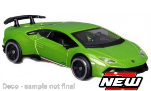 Lamborghini Huracan 1/64 Maisto Performante metallise la chaux modellino in miniatura