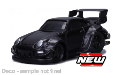 Porsche 993 RWB 1/64 Maisto 911  matte noir 2022 modellino in miniatura