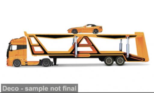 Mercedes Actros 1/64 Maisto 1851 gelb 1:64 modellino in miniatura