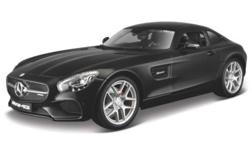 Mercedes AMG GT 1/18 Maisto (C190) metallico nero modellino in miniatura