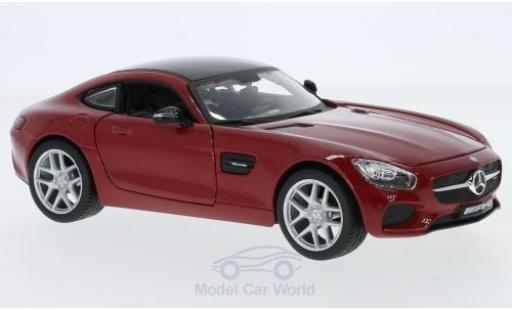 Mercedes AMG GT 1/24 Maisto rosso/nero 2015 modellino in miniatura
