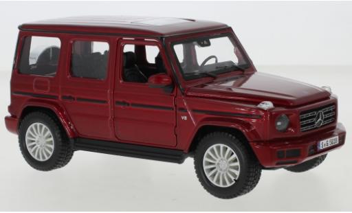 Mercedes Classe G 1/24 Maisto AMG metallico rosso 2019 modellino in miniatura