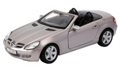 Mercedes Classe SLK 1/18 Maisto SLK (R171) metallico beige 2009 modellino in miniatura