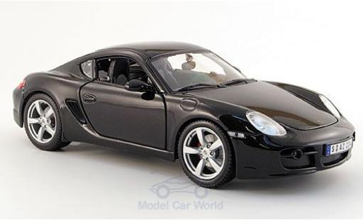 Porsche Cayman S 1/18 Maisto S nero modellino in miniatura