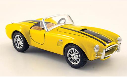 Shelby Cobra 1/24 Maisto 427 giallo 1967 modellino in miniatura