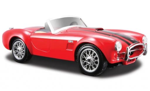 Shelby Cobra 1/24 Maisto 427 rosso 1965 modellino in miniatura
