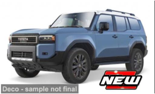 Toyota Land Cruiser 1/43 Maisto blau 2024 1:43 modellino in miniatura