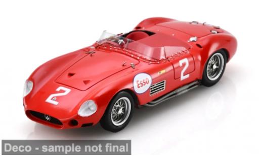 Maserati 300 1/43 Spark S rot 1957 Esso #2 J.M.Fangio 1:43 modellini auto
