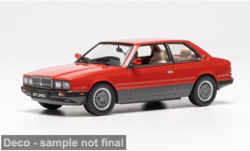 Maserati Biturbo 1/43 IXO rot/schwarz 1982 1:43 modellino in miniatura