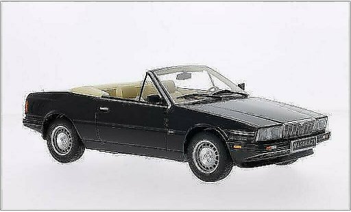 Maserati Biturbo Spyder 1/18 Minichamps nero 1986 modellini auto