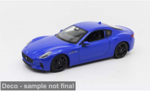 Maserati Gran Turismo 1/24 Welly Folgore blau 2023 1:24 modellino in miniatura