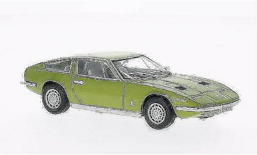 Maserati Indy Base 1/43 WhiteBox verde 1971 modellini auto