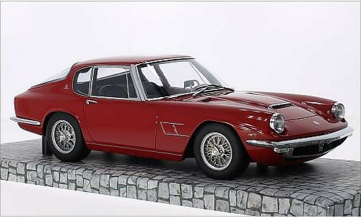 Maserati Mistral Coupe 1/18 Minichamps rosso 1963 modellini auto