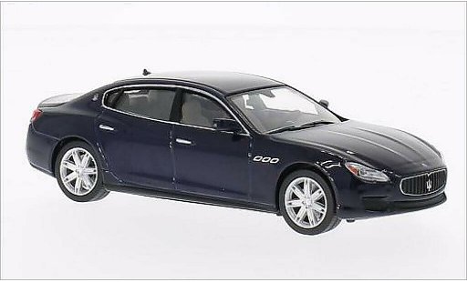 Maserati Quattroporte GTS 1/43 WhiteBox metallicoo blu 2013 modellini auto