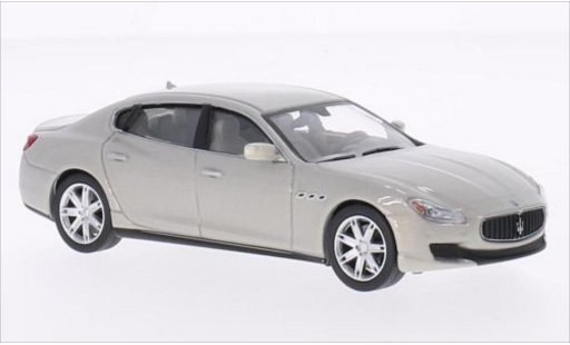 Maserati Quattroporte GTS 1/43 WhiteBox metallicoo grigio 2013 modellini auto