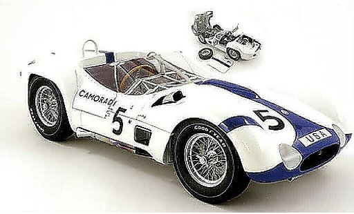 Maserati Tipo Base 1/12 Minichamps 61 No.5 Camoradi 1000 km Nurburgring 1960 / D.Gurney modellini auto