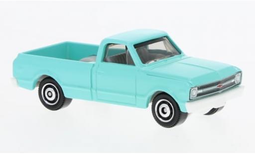 Chevrolet C-10 1/64 Matchbox türkis 1:64 modellino in miniatura