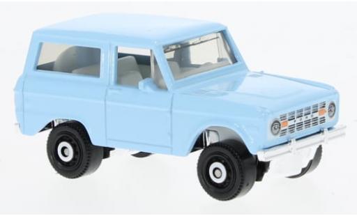 Ford Bronco 1/64 Matchbox blau 1970 1:64 modellino in miniatura