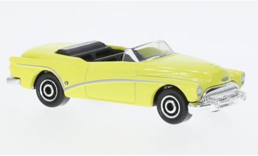 Buick Skylark 1/64 Matchbox Cabriolet giallo 1953 modellino in miniatura