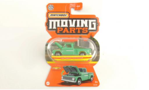 Chevrolet C-10 1/64 Matchbox Pick Up la chaux 1963 modellino in miniatura
