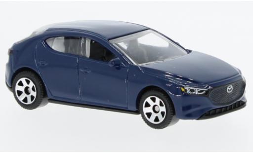 Mazda 3 1/64 Matchbox blu foncé 2019 modellino in miniatura