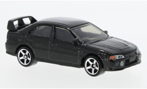 Mitsubishi Lancer 1/64 Matchbox EVO IV metallise nero 1996 modellino in miniatura