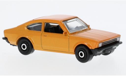 Opel Kadett 1/64 Matchbox C Coüpe orange 1975 modellino in miniatura