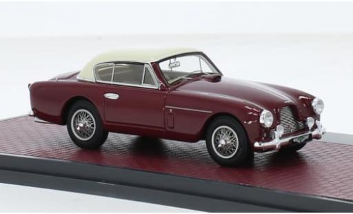 Aston Martin DB2 1/43 Matrix -4 FHC Notchback rot/beige RHD 1955 1:43 modellino in miniatura