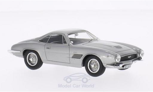 Aston Martin DB2/4 1/43 Matrix Jet Bertone metallico grigio modellino in miniatura