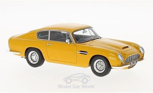 Aston Martin DB6 1/43 Matrix giallo RHD 1965 modellino in miniatura