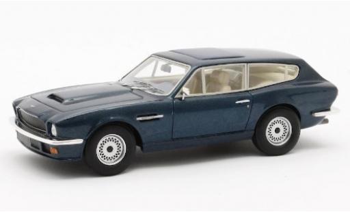Aston Martin V8 1/43 Matrix Vantage Shooting Brake metallico blu 1986 modellino in miniatura