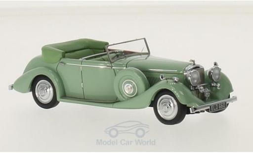 Bentley 4.5 1/43 Matrix 425 litre All Weather Tourer verde RHD Thrupp & Maberly 1937 modellino in miniatura