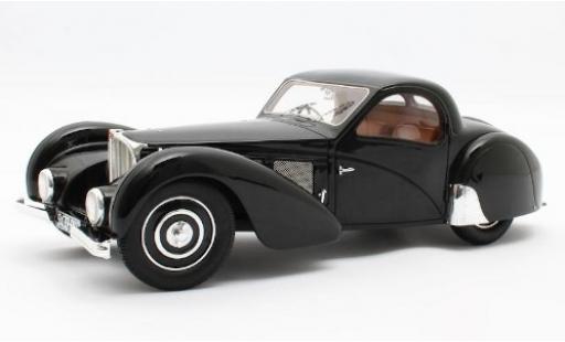 Bugatti 57 1/18 Matrix T SC Atalante nero RHD 1937 Fahrgestell-n° 511 modellino in miniatura