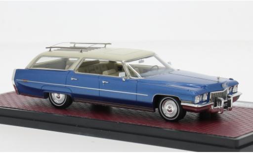 Cadillac Deville 1/43 Matrix DeVille Wagon blau/beige 1972 1:43 modellino in miniatura