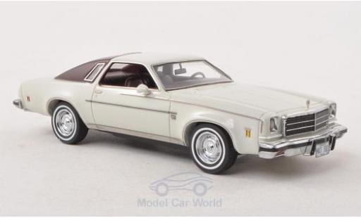 Chevrolet Chevelle 1/43 Matrix Malibu Hardtop bianco/dkl.-rosso ohne Vitrine modellino in miniatura