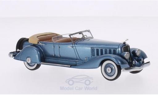 Chrysler Imperial 1/43 Matrix Custom metallico blu 1933 Five Passenger Pheaton 7803657 modellino in miniatura