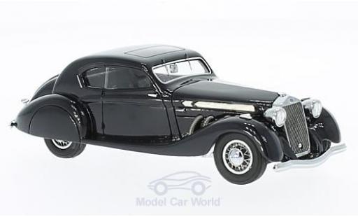 Delage D8-120 1/43 Matrix Aerosport Coupe Letourneur & Marchand nero RHD 1937 modellino in miniatura