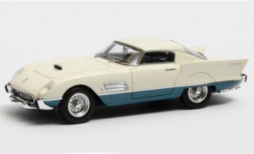 Ferrari 410 1/43 Matrix Superamerica Superfast Speciale bianco/metallico blu 1956 modellino in miniatura