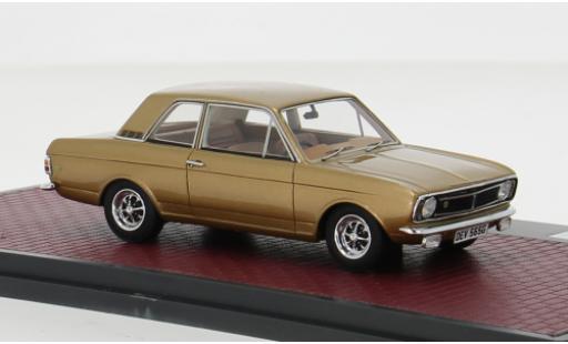 Ford Cortina 1/43 Matrix Lotus MkII gold 1966 1:43 modellino in miniatura