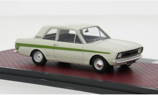 Ford Cortina 1/43 Matrix Lotus MkII weiss/grün 1966 1:43 modellino in miniatura