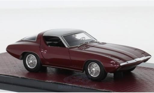 Ford Cougar 1/43 Matrix II Concept rosso/grigio 1963 #CSX2008 modellino in miniatura