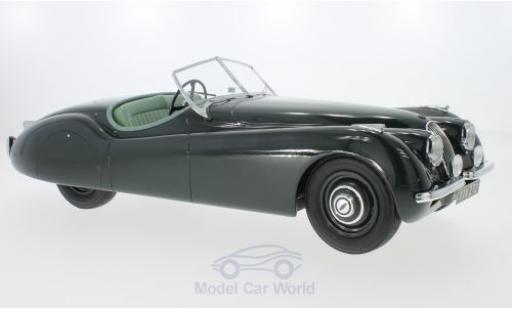 Jaguar 120 1/12 Matrix OTS verde RHD 1964 modellino in miniatura