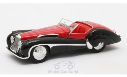 Jaguar SS 1/43 Matrix 100 rosso/nero 1939 Roadster Vanden Plas modellino in miniatura